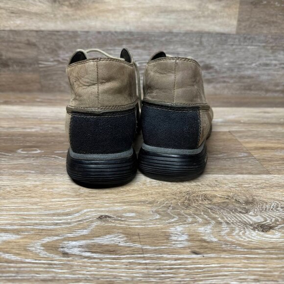 Merrell Men's Leather Topo Rail Chukka Stone Boot Tan  Size 8 - Picture 3 of 5